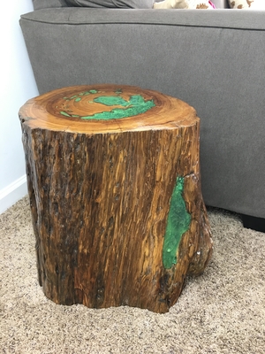 Tree deals stump table