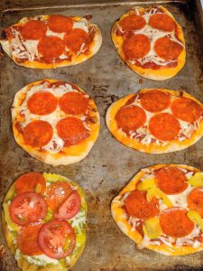 Naan Pizzas