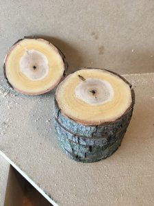 Wood Burned Name Cards